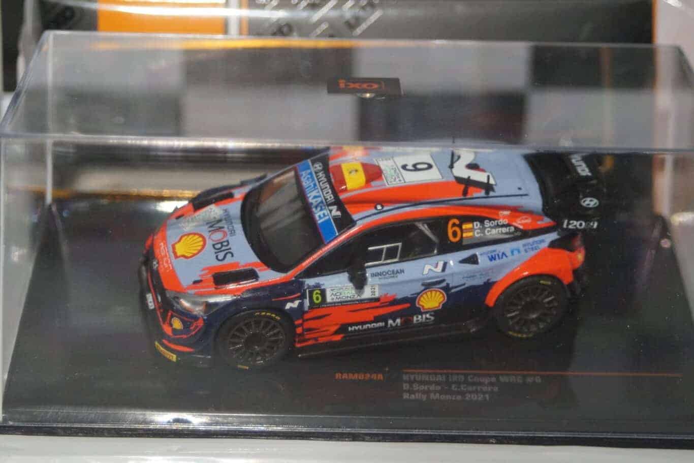 Ixo Hyundai i20 Coupe Monza Rally 2021 D.Sordo 1/43 RAM824