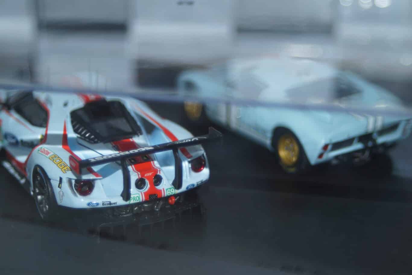 Ixo Ford GT 2 car set LeMans 1966 and 1919 Ecoboost 3.5L Ref FGT-43001 1:43 SET-2