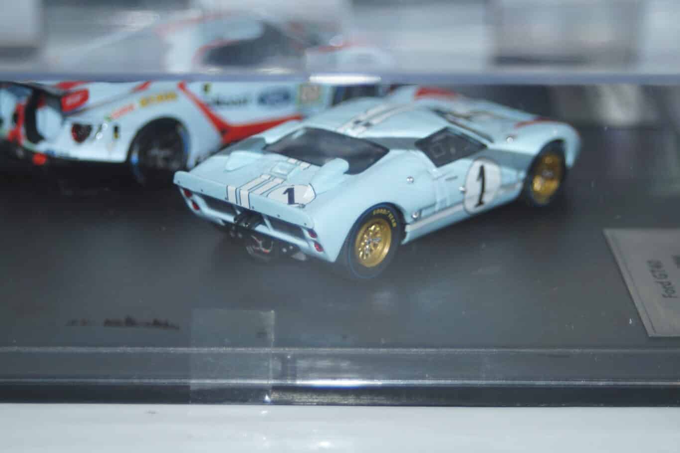 Ixo Ford GT 2 car set LeMans 1966 and 1919 Ecoboost 3.5L Ref FGT-43001 1:43 SET-2
