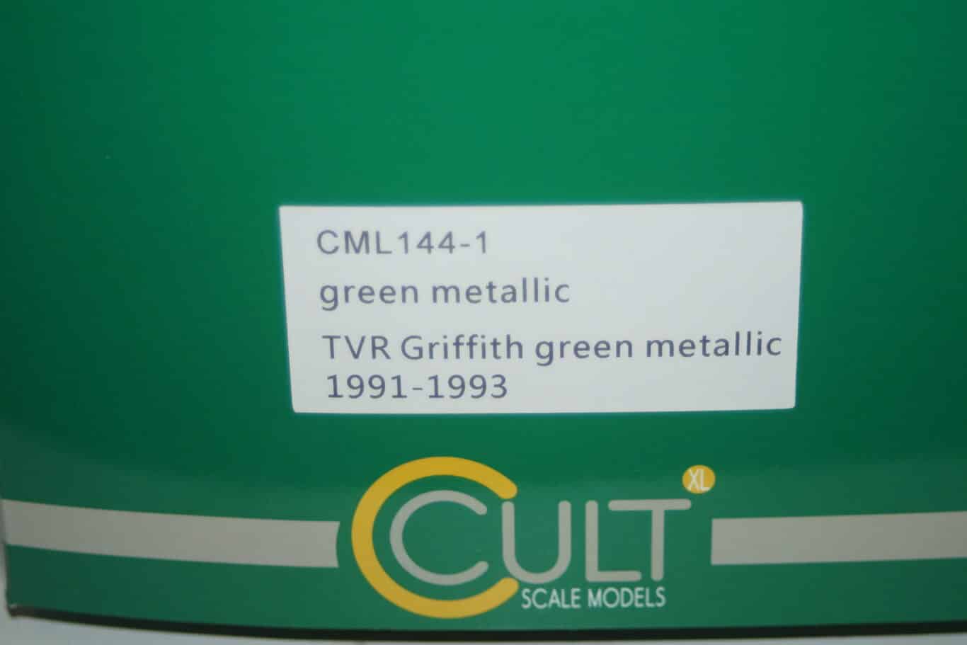 Cult Scale Models TVR Griffith 1991-1993 metallic green 1:18 CML144-1