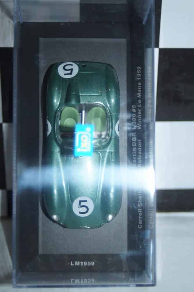 Ixo aston martin dbr 1/300 no5 lemans 1959 c.shelby  lm1959 1:43