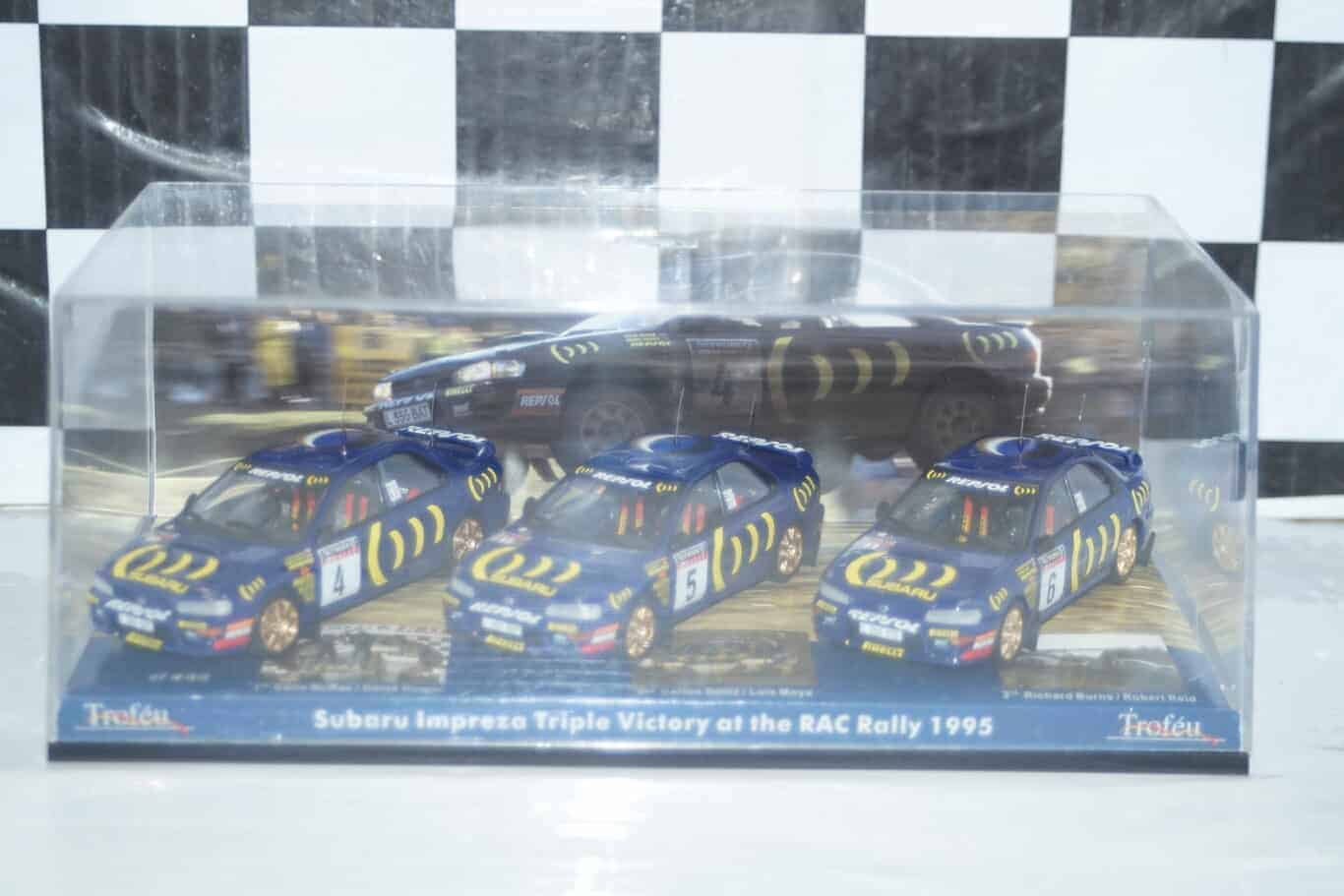 Trofeu Subaru Impreza Triple Victory at the RAC Rally 1995 TR691 Diecast
