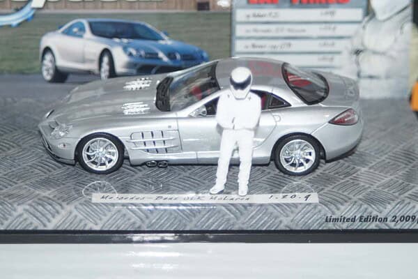 Minichamps Mercedes Benz SLR Silver-Top Gear 519 433300 1:43