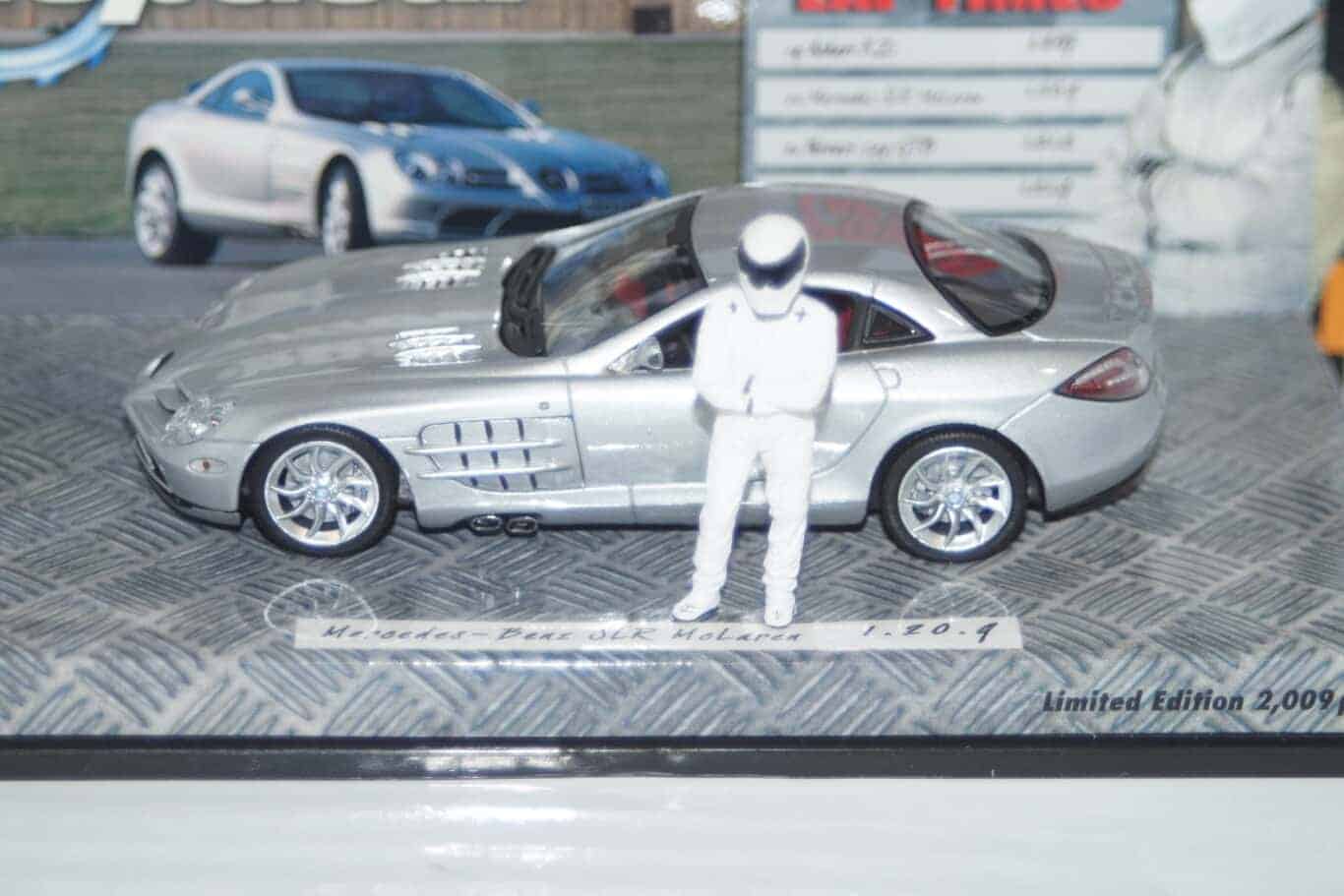 Minichamps Mercedes Benz SLR Silver-Top Gear 519 433300 1:43