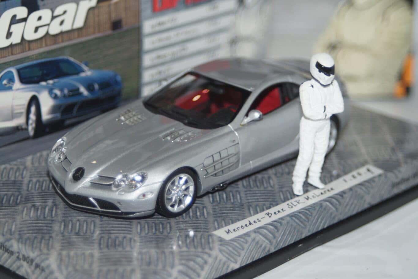 Minichamps Mercedes Benz SLR Silver-Top Gear 519 433300 1:43