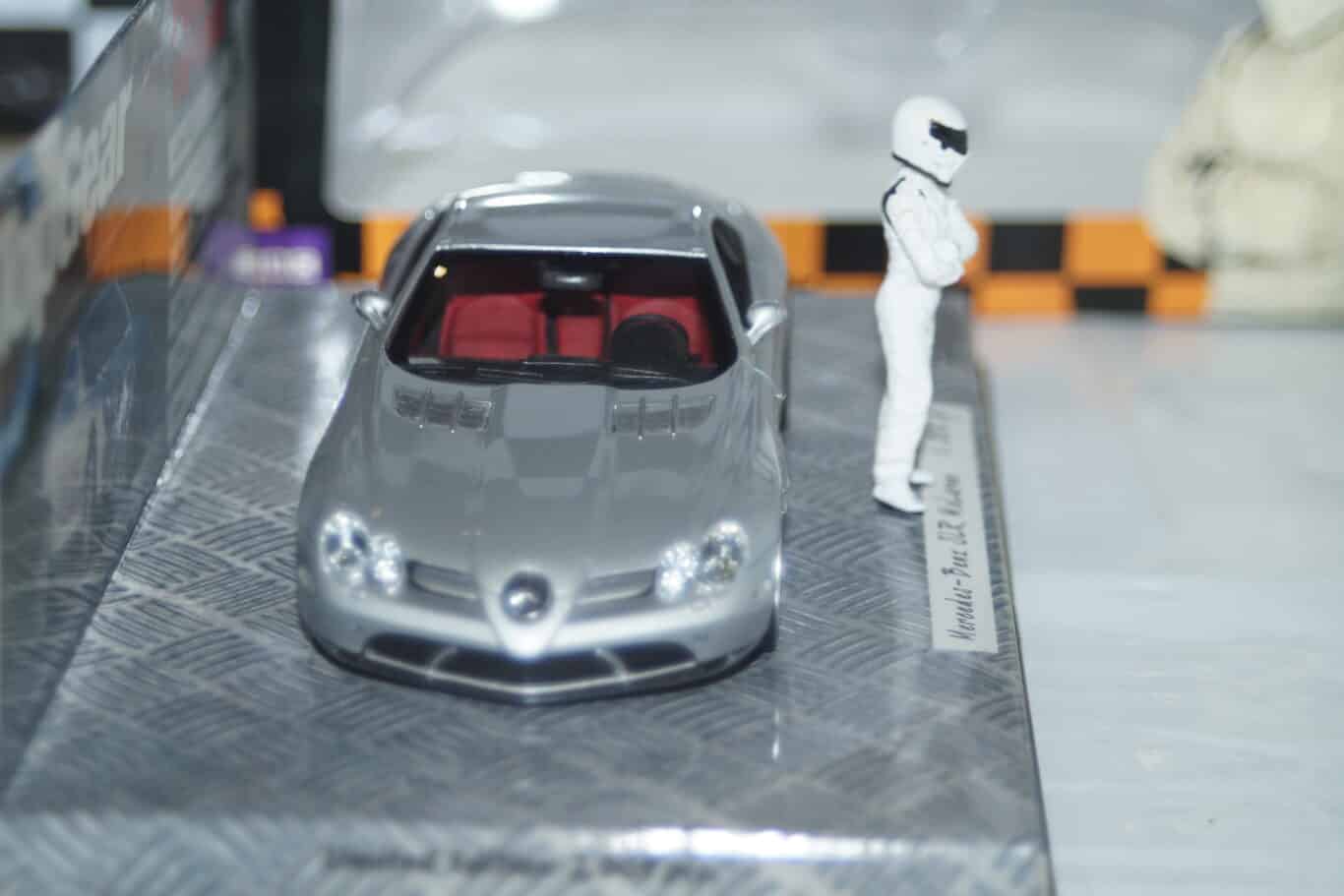 Minichamps Mercedes Benz SLR Silver-Top Gear 519 433300 1:43
