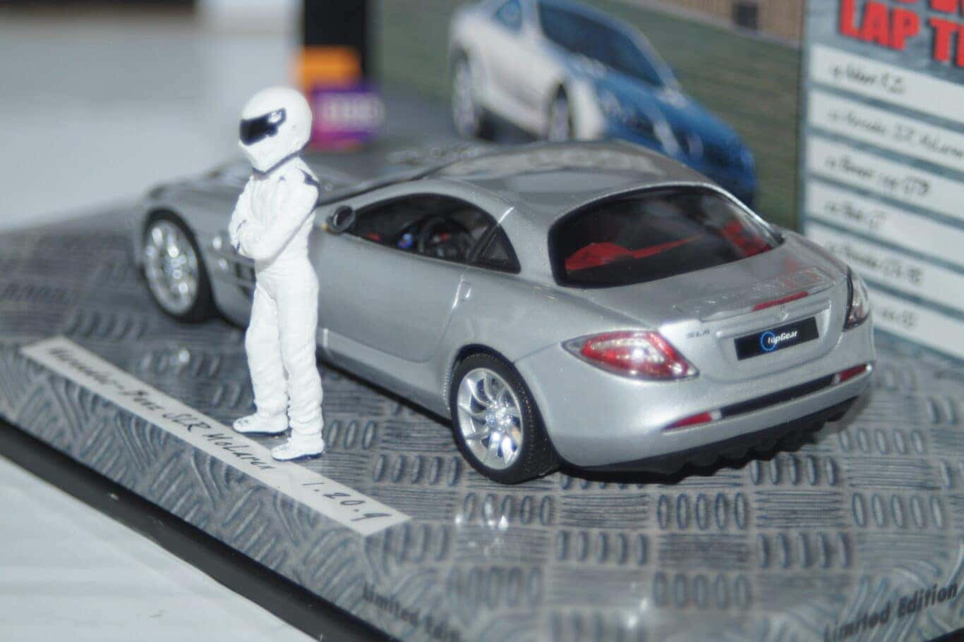 Minichamps Mercedes Benz SLR Silver-Top Gear 519 433300 1:43