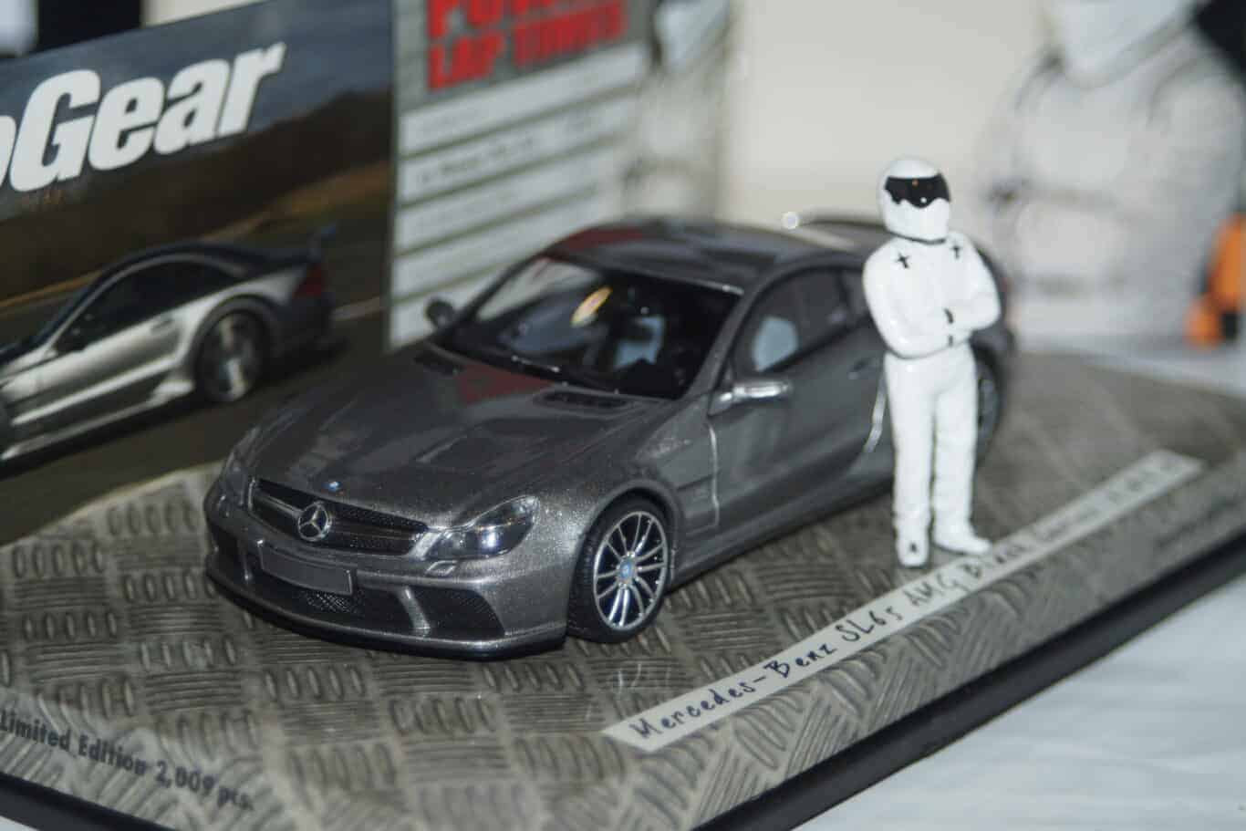 Minichamps mercedes benz sl65 amg black series-top gear 519 433820 1:43