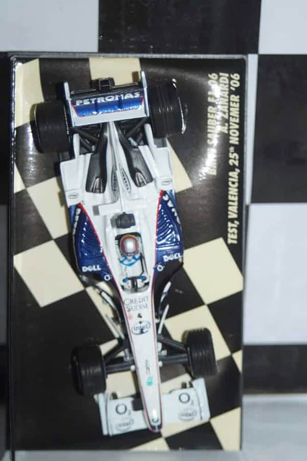 Minichamps BMW Sauber F1.06 Test Valencia A.Zanardi 400 060599 in 1:43