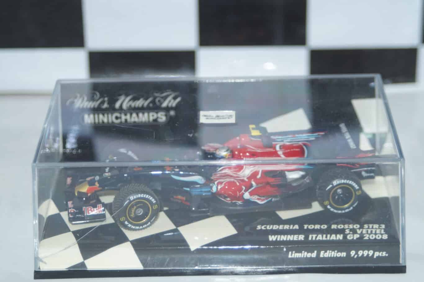 Minichamps Scuderia Toro Rosso STR3 S.Vettel Italian 2008 400 080115 in 1:43