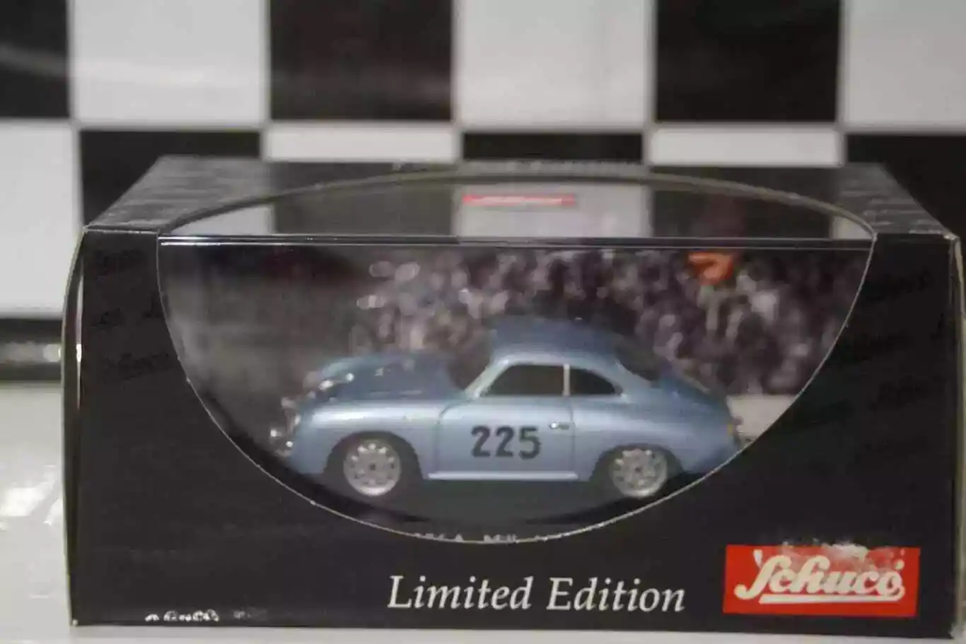 Schuco porsche carrera 356 a mille miglia klassensieger 1957 ref 02505 1/43