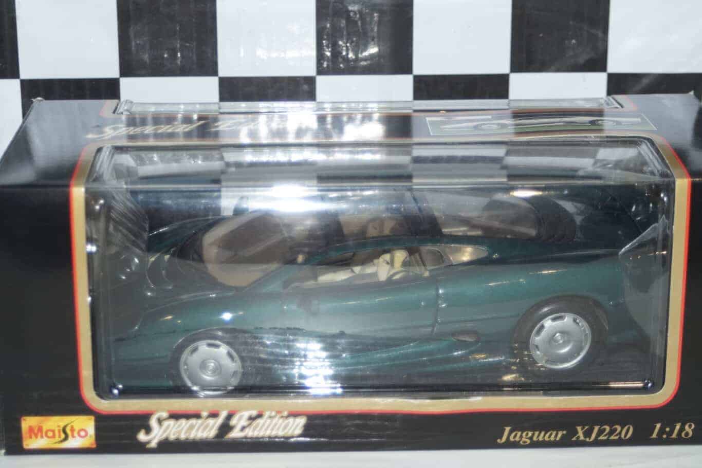 Maisto jaguar xj220 1:18 diecast 31807