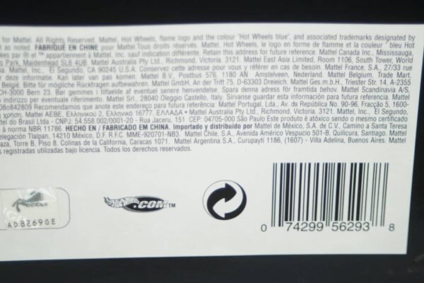 Hotwheels ferrari 599 gtb fiorano red 1:18th p4398