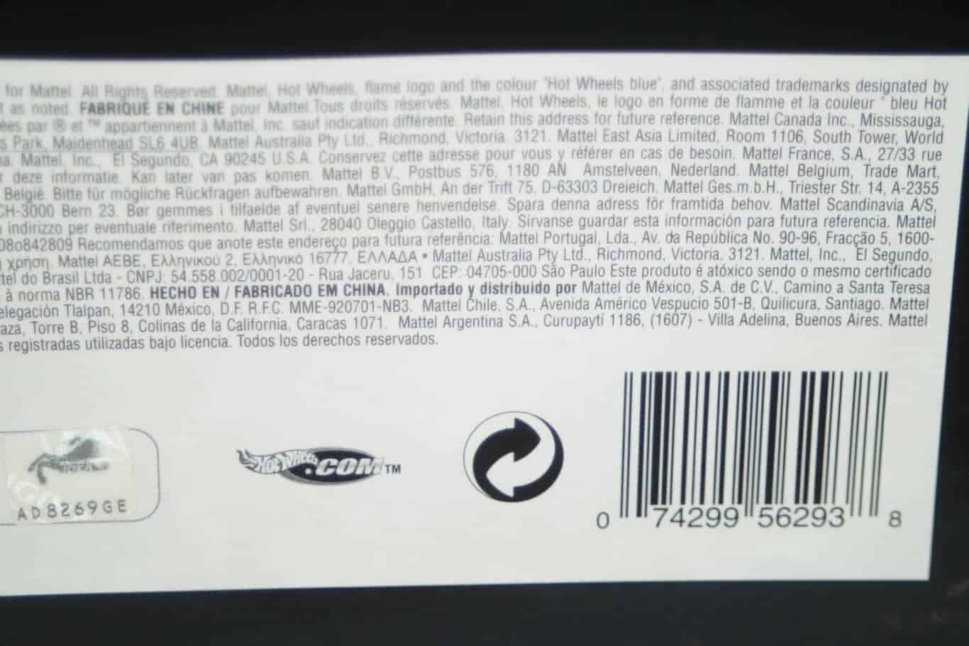 Hotwheels ferrari 599 gtb fiorano red 1:18th p4398
