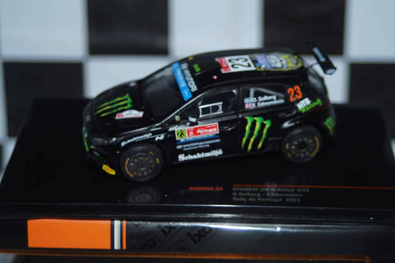 Ixo hyundai i20 n rally 2, no23, rally portugal 2022 o.solberg ram852.22