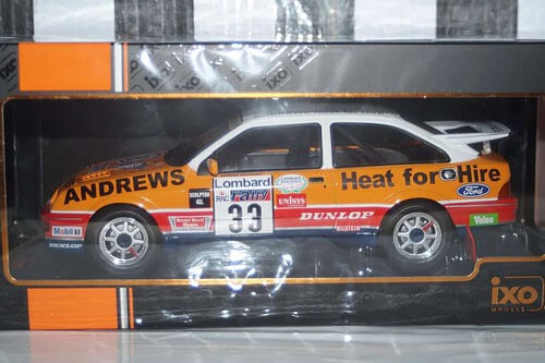 Ixo ford sierra rs cosworth lombard rally 1989 r.brookes 1:18 18rmc115.22