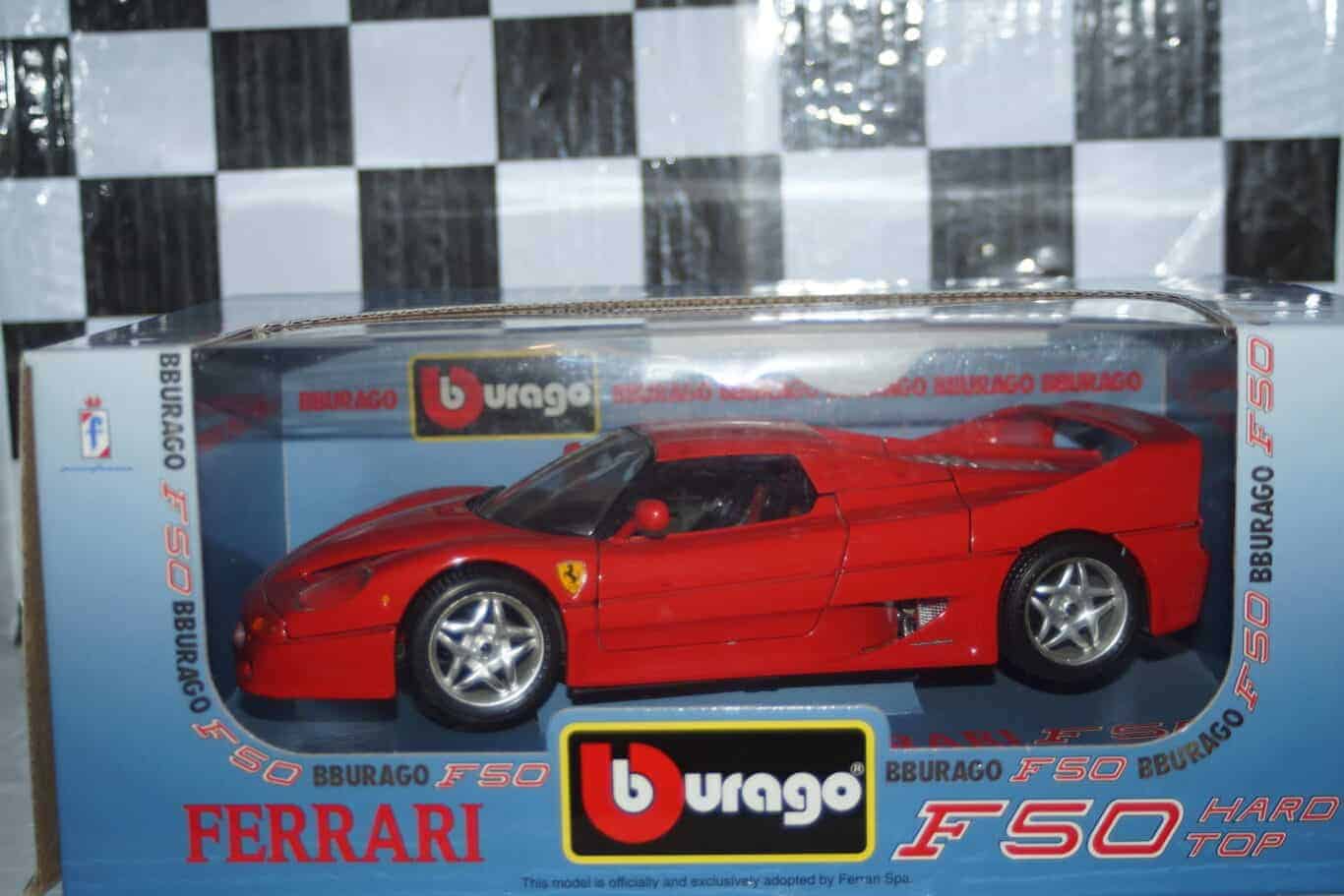 Burago ferrari 250 gto 1962 red 1:18 scale ref 3011