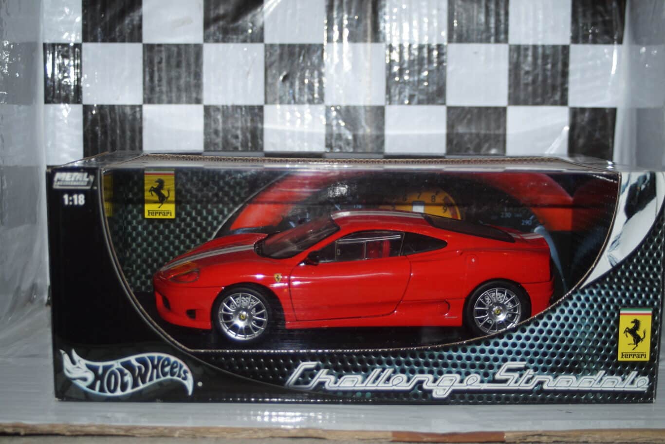 Hotwheels ferrari stradale challenge c0407 1:18 diecast