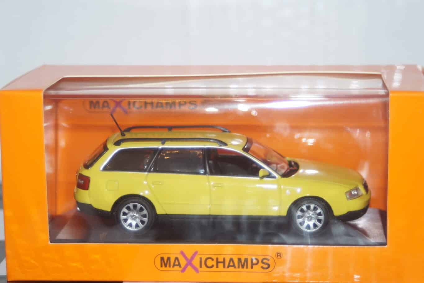 Maxichamps audi rs6 avant blue matallic 2007 minichamps 1:43 940 017211