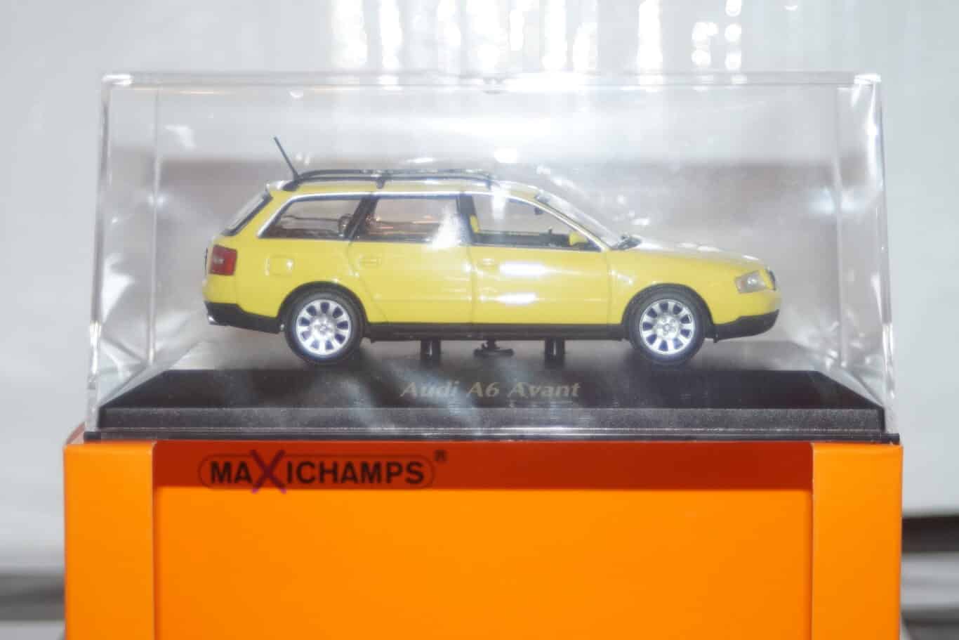 Maxichamps audi rs6 avant blue matallic 2007 minichamps 1:43 940 017211