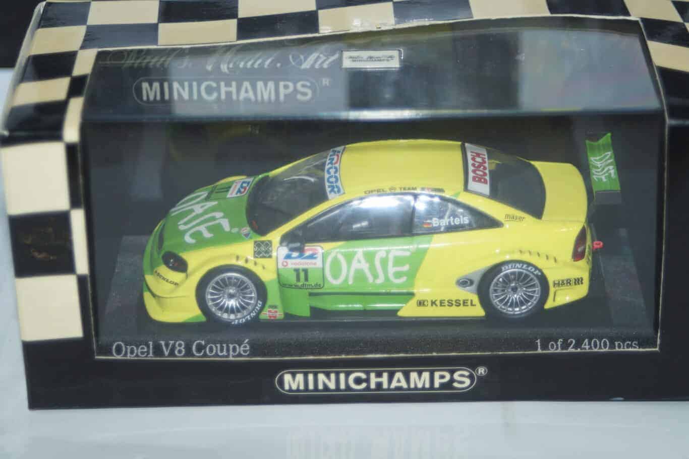 Minichamps opel v8 coupe bartels 400 014111