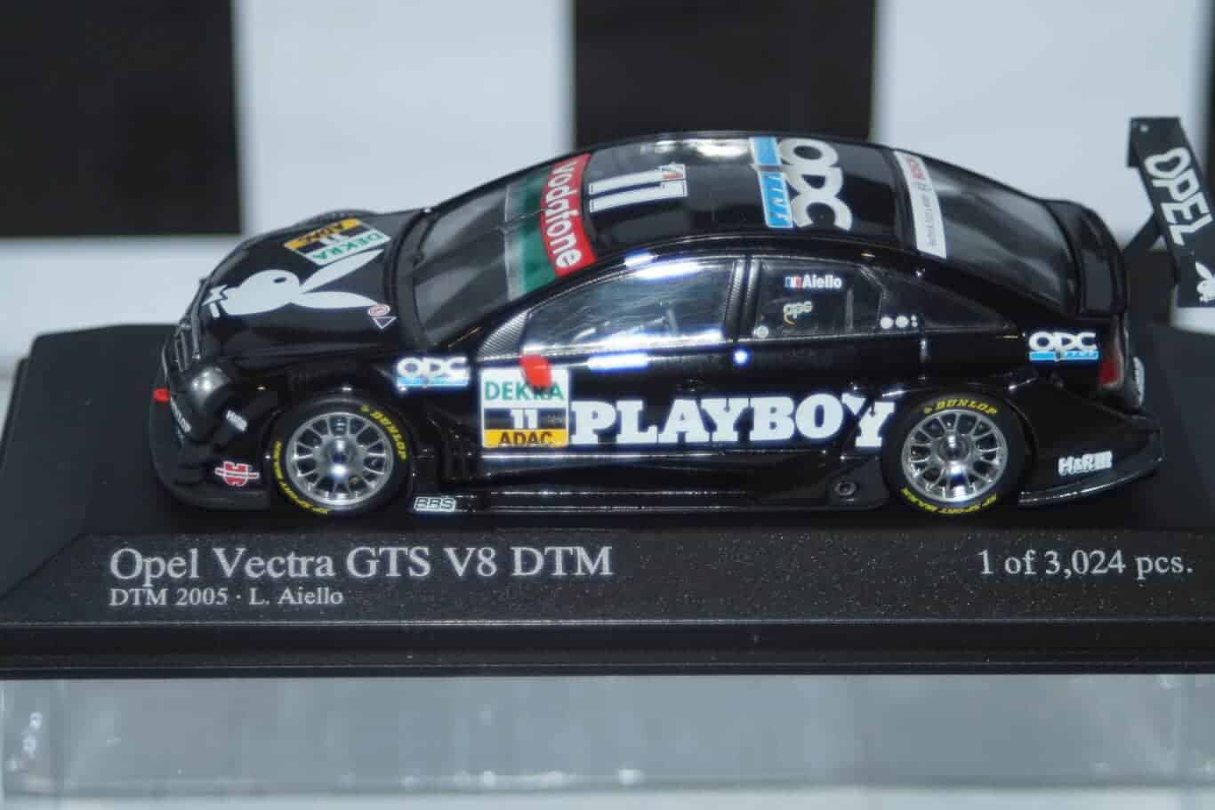 Minichamps opel vectra gts v8 aiello 400 054611