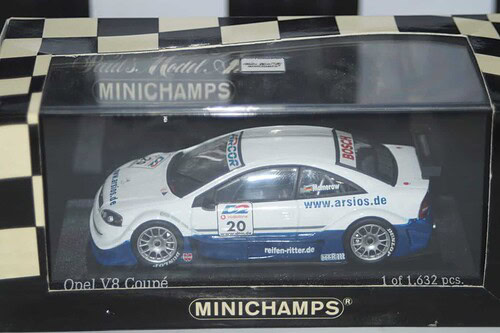 Minichamps opel v8 coupe y.olivier 400 014808