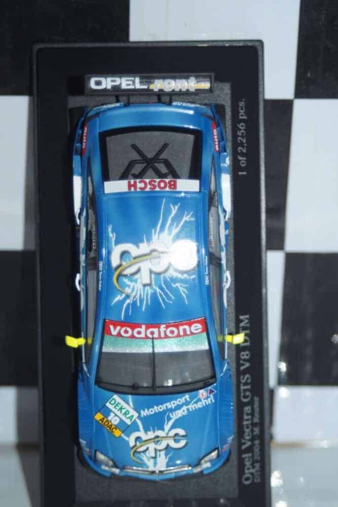 Minichamps opel vectra gts v8 dumbreck 400 044414