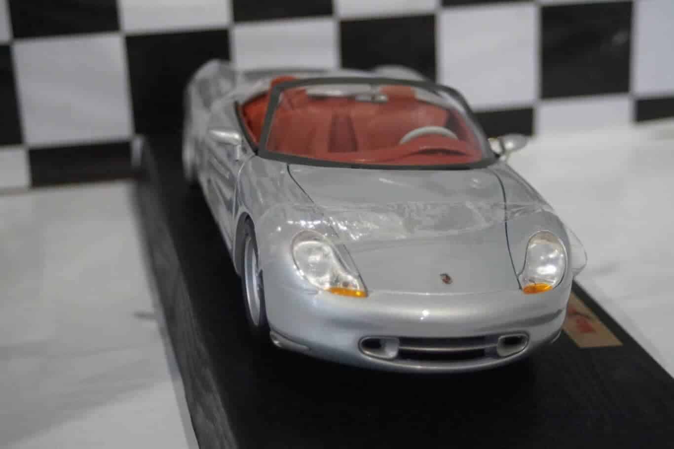 Maisto porsche boxster 1:18 diecast ref 32814 silver edition
