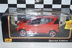 Maisto mercedes benz a-class 1997 in red 1:18 diecast 31841