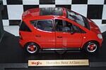 Maisto mercedes benz a-class 1997 in red 1:18 diecast 31841