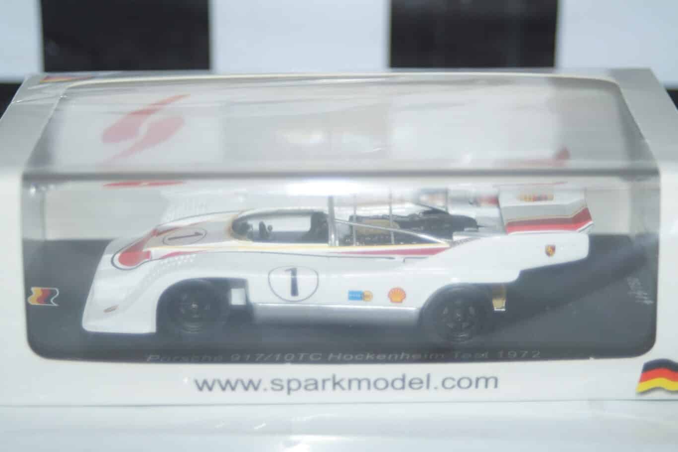 Spark porsche 917/10tc hockenheim test 1972 1:43 resin sg829 ltd 750