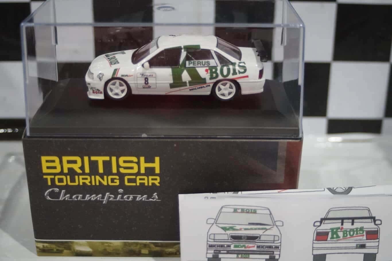 Racing replicas code 3 opel vectra gt france ffsa 1997 m.perus