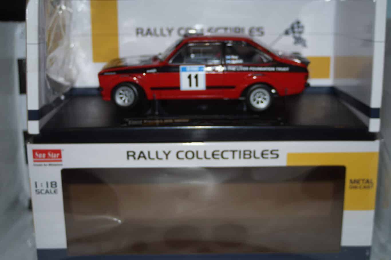 Sunstar ford escort mk2 rs1800 manx rally 2007 4854 1:18 scale