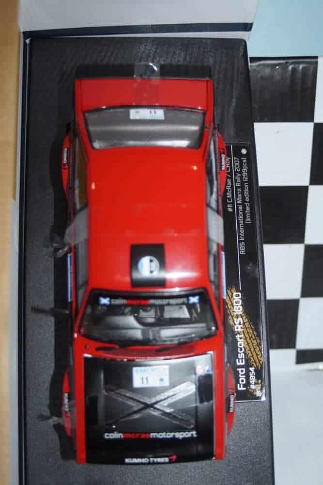 Sunstar ford escort mk2 rs1800 manx rally 2007 4854 1:18 scale