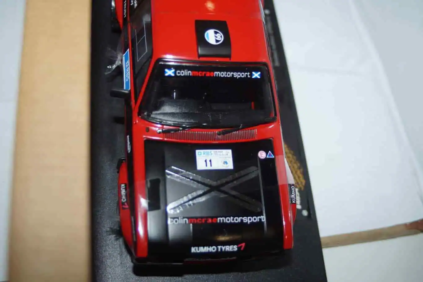 Sunstar ford escort mk2 rs1800 manx rally 2007 4854 1:18 scale