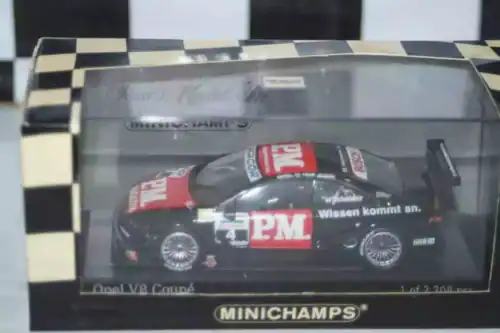 Minichamps opel v8 coupe scheider 400 014104