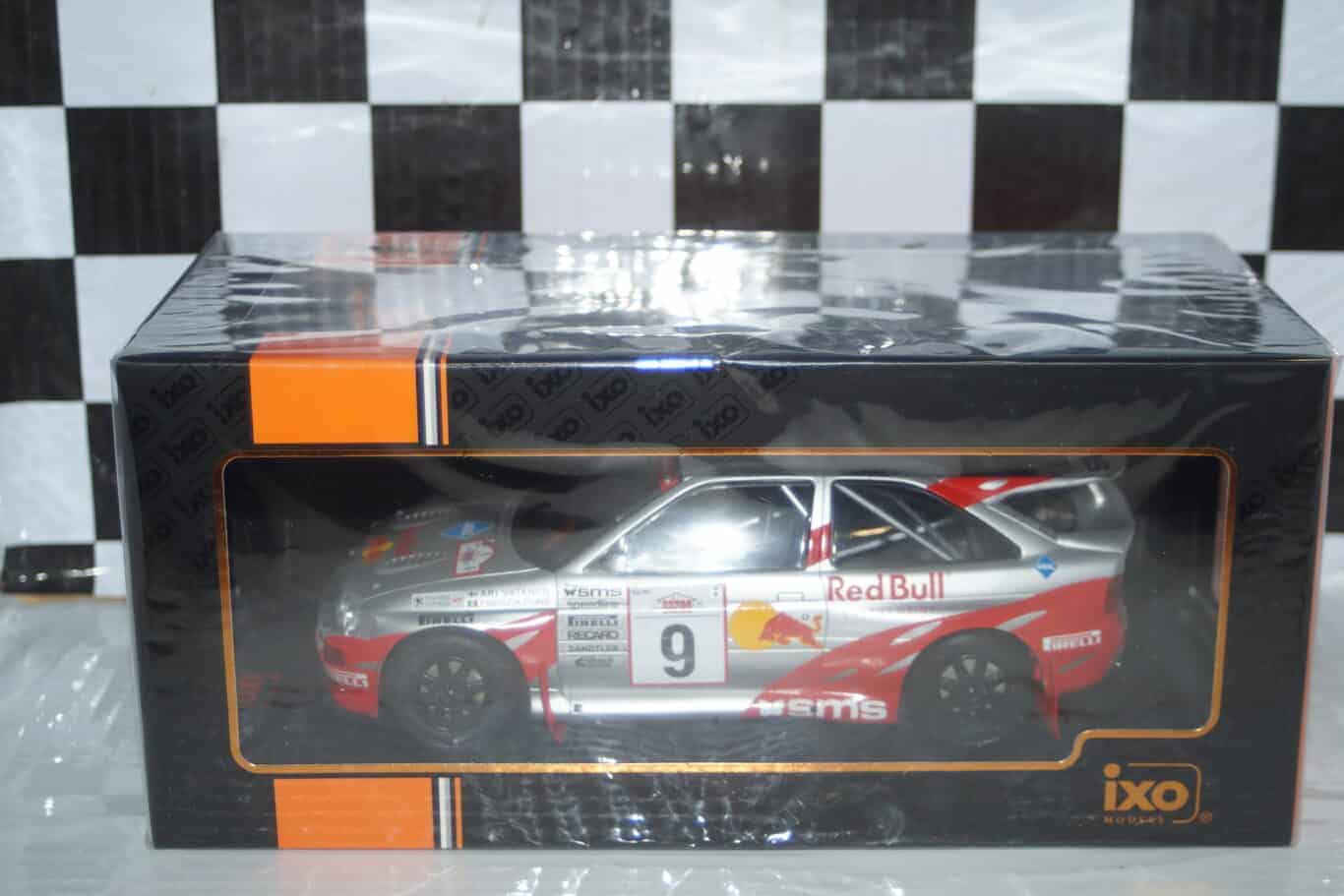 Ixo ford escort rs cosworth no9 red bull, acropolis 1:18 18rmc108.22