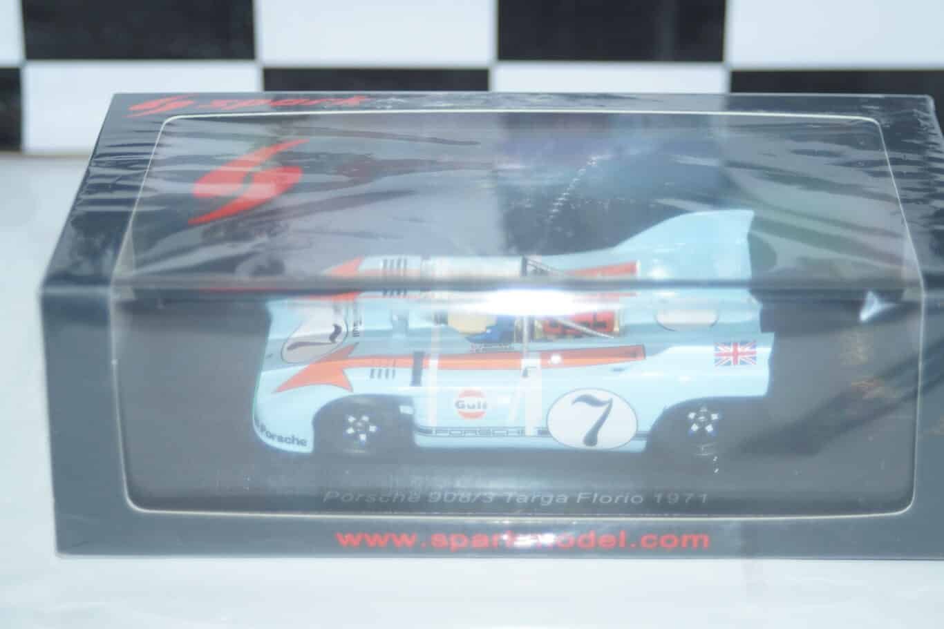 Spark porsche 908/3 targa florio 1971 1:43 resin s2330