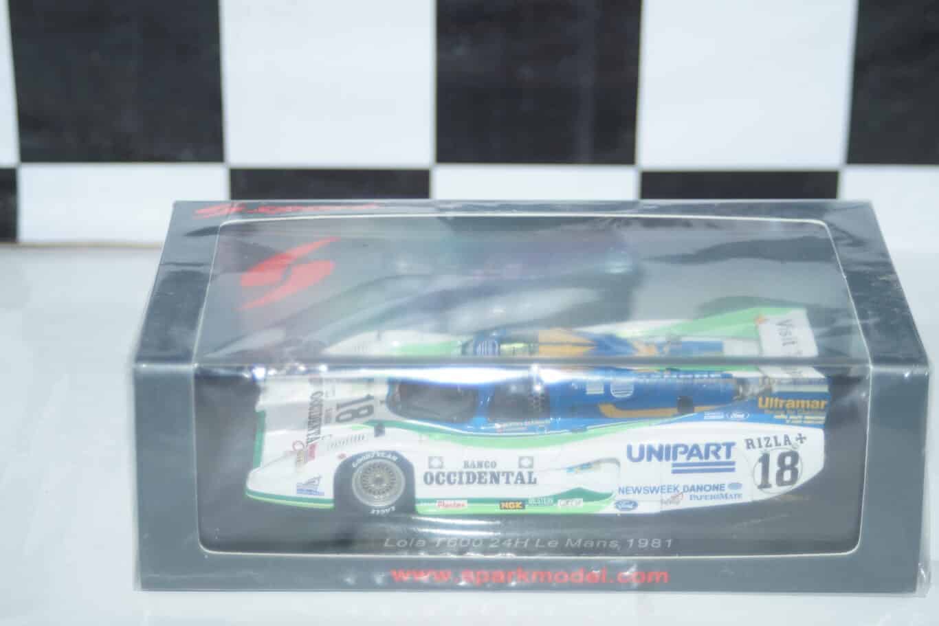 Spark lola t600 winner gp limbourg f2 1967 #4 1:43 resin sb693