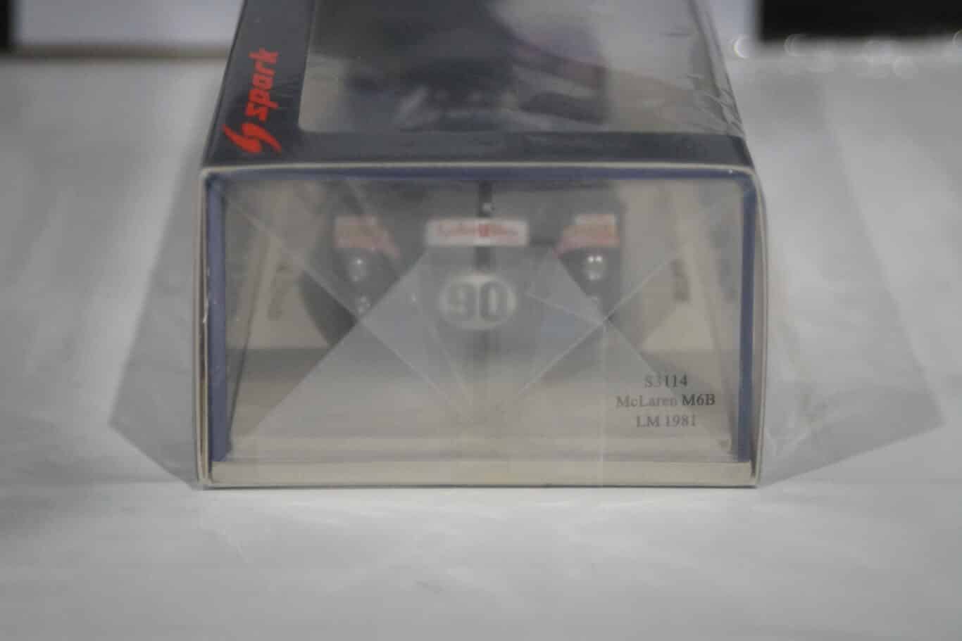 Spark mclaren 720s gt3 suzuka 10h 2019 #11 1:43 resin sj091