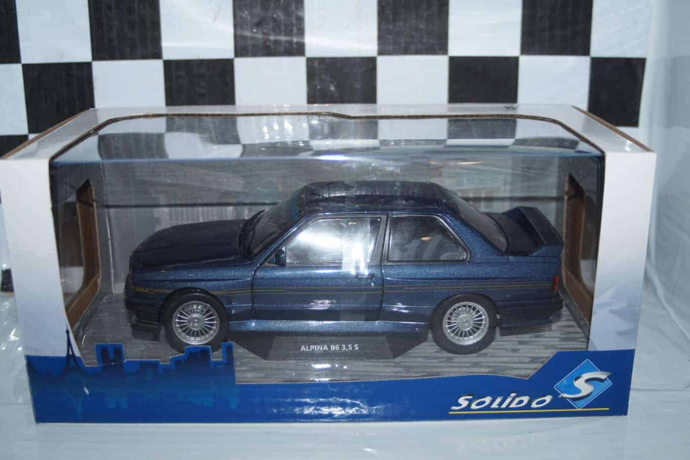 Solido bmw alpina b6 3.5s 1990 1:18 diecast s1801520