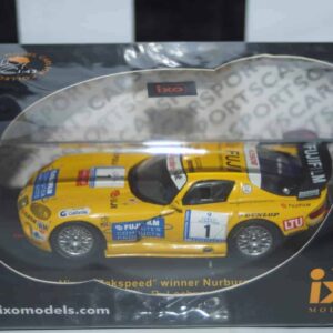 Ixo chrysler viper"zakspeed"winner nurburgring 24hrs 2002 1:43 gtm011