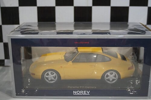 Norev  porsche 911 #26 in silver 1:43 scale