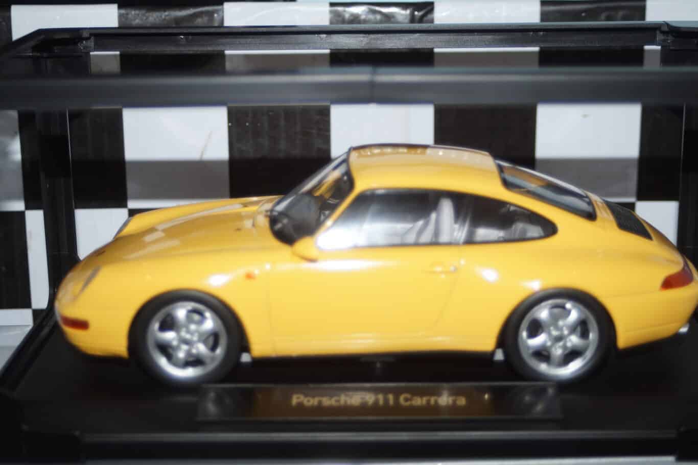 Norev  porsche 911 #26 in silver 1:43 scale