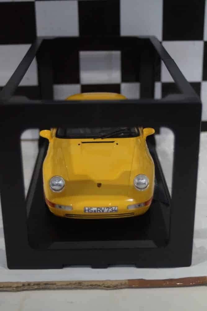 Norev  porsche 911 #26 in silver 1:43 scale