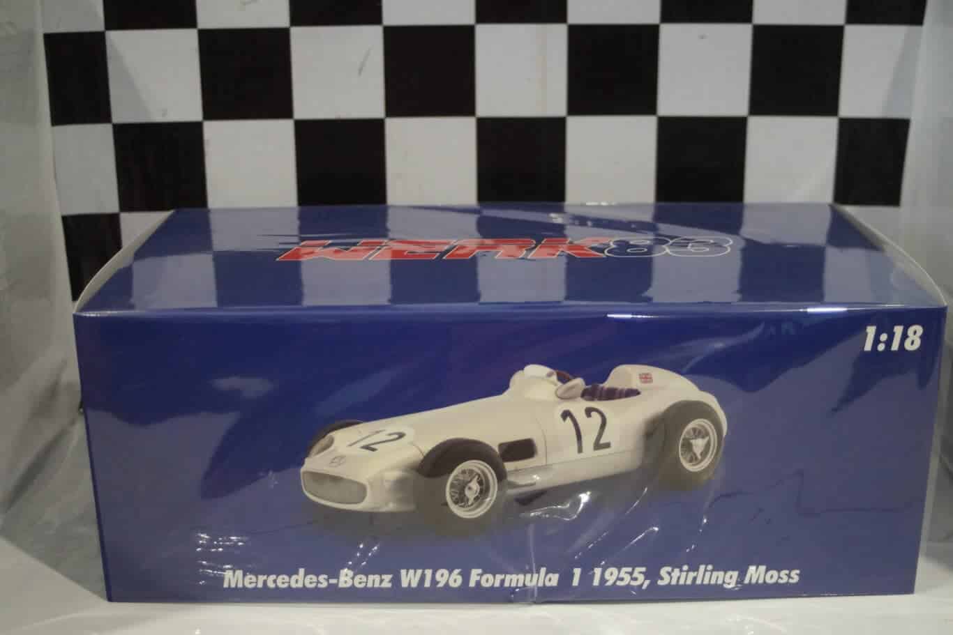 Werk83 mercedes benz w196 f1 #12 1955 moss 1:18 diecast w1801802