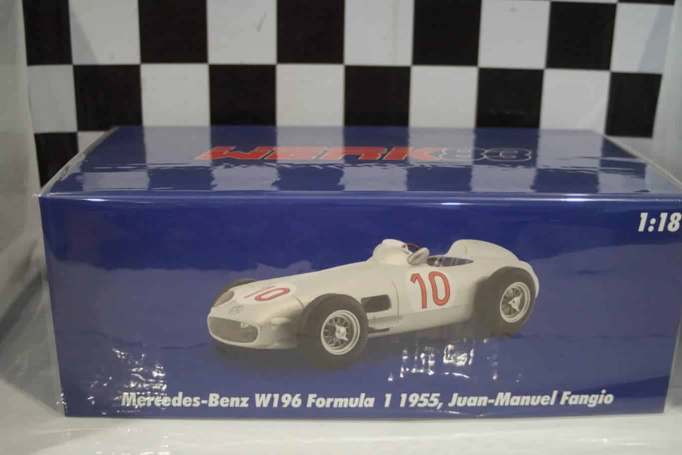 Werk83 mercedes benz w196 f1 #10 1955 fangio 1:18 diecast w1801805