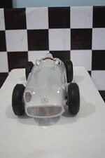 Solitair mercedes benz w196 #6 silver 11:18 diecast m-020