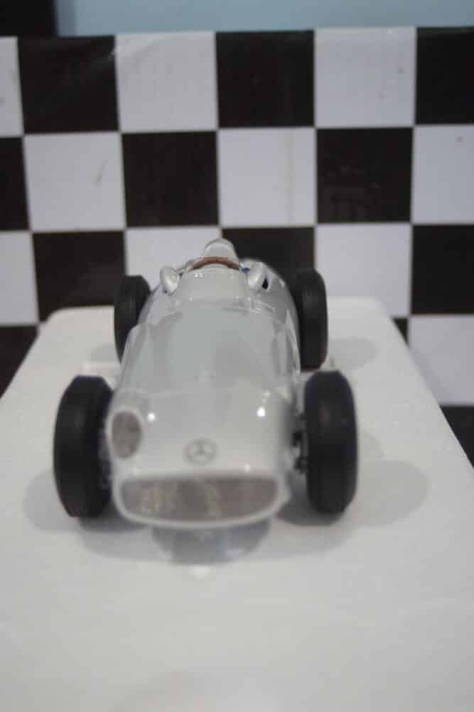 Solitair mercedes benz w196 #6 silver 11:18 diecast m-020